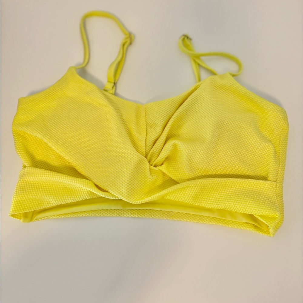 Aerie twist bikini top